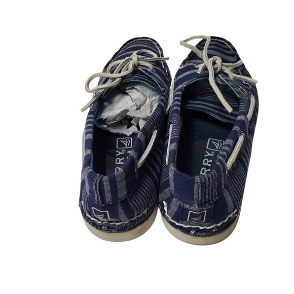 Sperry Topsider Boat Shoes Navy/Chambray Mens … - Picture 3 of 6